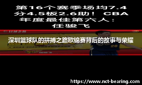 深圳篮球队的拼搏之路欧锦赛背后的故事与荣耀